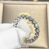 EM092 Nhẫn nữ vàng, nhẫn full đá 3mm, nhẫn nữ thiết kế - Lucy Jewelry