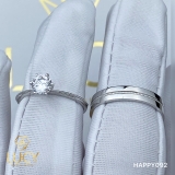 HAPPY092 Nhẫn cưới thiết kế - Lucy Jewelry