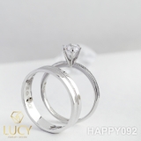 HAPPY092 Nhẫn cưới thiết kế - Lucy Jewelry