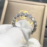EM094 Nhẫn nữ vàng, nhẫn full đá 3mm, nhẫn nữ thiết kế - Lucy Jewelry