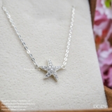 Dây chuyền liền mặt sao biển - DC479 (hàng order)