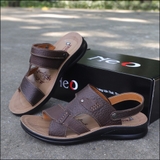 Sandals nam da ngựa đế cao 3,5cm