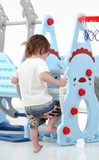Cầu trượt kèm xích đu
