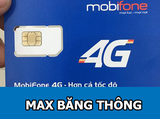 Sim 3G/4G Mobifone max băng thông 12 tháng tốc độ cao