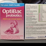 Men vi sinh Optibac hồng cho bé từ sơ sinh đến người lớn