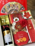 Set Quà Tết Hộp Kèm Túi MS04 - ĐỎ