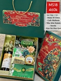 Set Quà Tết Hộp Túi MS18 - XANH LÁ