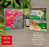 Set Quà Tết Hộp Túi MS16- XANH LÁ