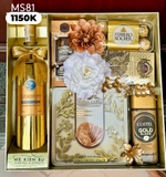 Set Quà Tết Hộp Vàng Gold MS81