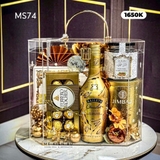 Set Quà Tết Mica Vàng Gold MS74