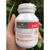 Kẽm Bio Island Zinc Của Úc 120 Viên Cho Trẻ Từ 1 Tuổi Trở Lên
