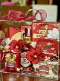 Set Quà Tặng Hộp Mica MS33 ĐỎ CHIVAS 18
