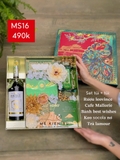 Set Quà Tết Hộp Túi MS16- XANH LÁ