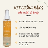 Xịt Chống Nắng SVR Sun Secure Eau Solaire SPF50+++ Dạng Dầu 200ml