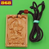 Vòng cổ Văn Thù Bồ Tát gỗ ngọc am DGPBM3