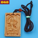 Vòng cổ Văn Thù Bồ Tát gỗ hoàng đàn DGPBM3
