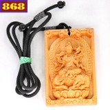 Vòng cổ Phổ hiền bồ tát gỗ ngọc am DGBM2