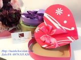 HT18 - Vỏ Hộp socola hình tim xinh xắn