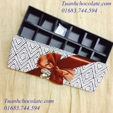 NHC02-Hộp đựng socola Hình Chữ Nhật 12 Ngăn