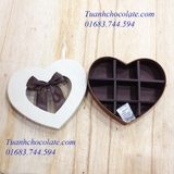HTN7 - Hộp đựng socola hình tim 7 ngăn