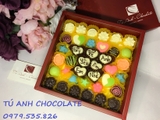 Socola valentine theo yêu cầu - TÚ ANH CHOCOLATE