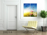Tranh Đồng Hồ Treo Tường DH21A