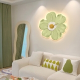 Tranh Đèn Led Tráng Gương Pha Lê Hoa - LD37