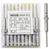 Mũi tua vít Hios BP-H5 No.0-2.0-B-60