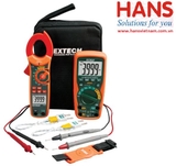 Bộ kit đồng hồ vạn năng + Ampe kìm Extech MA620-k