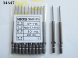 Đầu vít 10 mũi Hios Bp-H4 #No.0-1.7-B-60