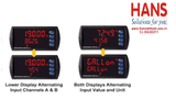Dual-input process meter Precision Digital PD6060