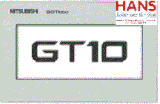 HMI mitsubishi GT1020-LWDW