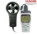 Thiết bị đo nhiệt độ, độ ẩm, lưu lượng, tốc độ gió Tenmars TM-413 (0.4~45m/s, -20~60C, 20~80%RH)