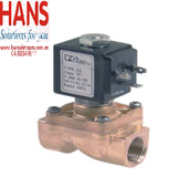 Two way normally closed lift assisted piston solenoid valve with spring return FG line L04