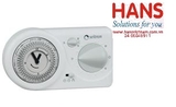 Weekly electronic programmable thermostat - tempora Seitron TCESETBI03