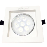 Đèn LED âm trần mặt vuông 7W (DLV-DW774)