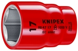 KNIPEX® ĐẦU TUÝP LỤC GIÁC 98 47 27 CHO VÍT LỤC GIÁC VỚI ĐẦU VUÔNG TRONG 1/2