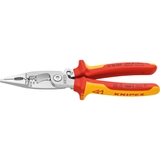 KÌM LẮP ĐIỆN ĐA NĂNG KNIPEX 13 96 200 CÁCH ĐIỆN 1000V CÓ LÒ XO, DÀI 200MM