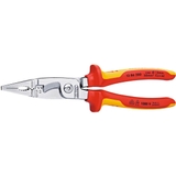 KÌM LẮP ĐIỆN ĐA NĂNG KNIPEX CÁCH ĐIỆN 1000V DÀI 200 MM 13 86 200