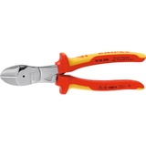 KÌM CẮT MẶT CHÉO MẠ CROM, CÁCH ĐIỆN KNIPEX 180MM 74 06 180