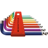 BỘ LỤC GIÁC NGẮN PB SWISS TOOLS 9 CHI TIẾT CAO CẤP PB 212.H-10 RB