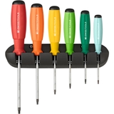 BỘ TUA VÍT HOA THỊ TAY CẦM SWISS GRIP PB SWISS TOOLS  6 CÂY CÓ GIÁ GẮN PB 8440.RB