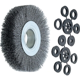 CHỔI SỢI THÉP 0.3/ 0.35 MM LESSMANN 100X20 MM