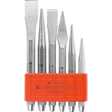 BỘ ĐỤC VÀ ĐỘT DẤU 6 CÂY PB SWISS TOOLS PB 855.BL