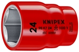 KNIPEX® ĐẦU TUÝP LỤC GIÁC 98 47 24 CHO VÍT LỤC GIÁC VỚI ĐẦU VUÔNG TRONG 1/2