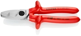 KNIPEX® KÉO CẮT CÁP CÓ LƯỠI CẮT KÉP KNIPEX 95 17 200
