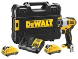 MÁY VẶN VÍT CẦM TAY DÙNG PIN, KHÔNG CHỔI THAN DEWALT DCF801D2-KR 12V