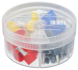 KNIPEX® HỘP PHÂN LOẠI 97 99 909 VỚI 45 ĐẦU COS PIN ĐÔI 4 PHẦN