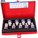 Bộ tuýp đầu lục giác sao 9 chi tiết Kingtony 4109PR