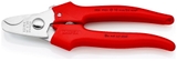 KNIPEX® KÉO CẮT CÁP TAY CẦM BỌC NHỰA ĐÚP KNIPEX 95 05 165